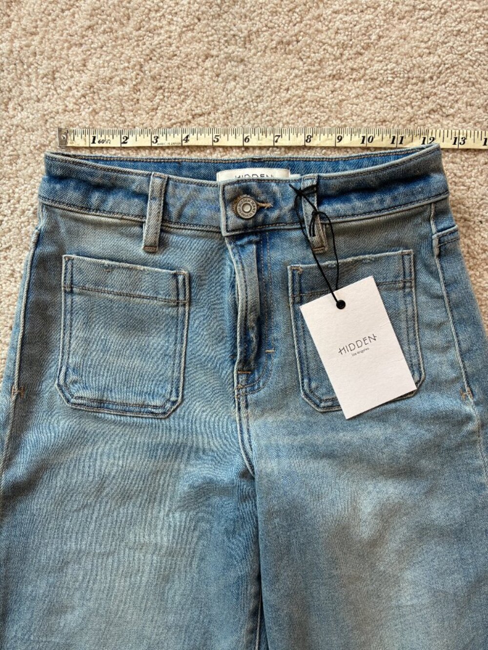 NWT Hidden Nori High-Rise Wide Leg Jeans Pants - Picture 9 of 12